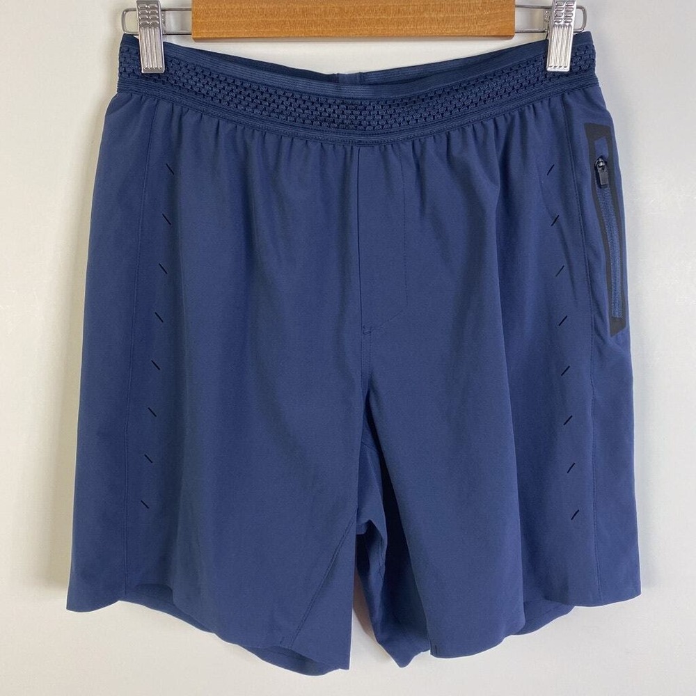 Ten Thousand Shorts Mens S Navy Blue The Session Lined 7"